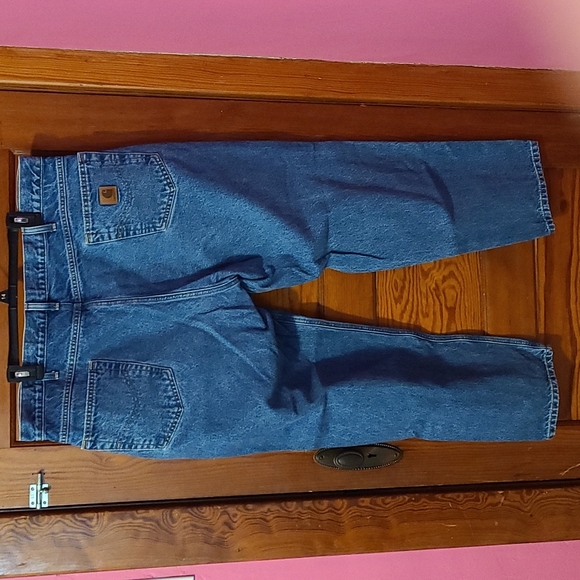 Men's Relaxed Fit Carhartt Jeans. Size 42X30. - Picture 2 of 6